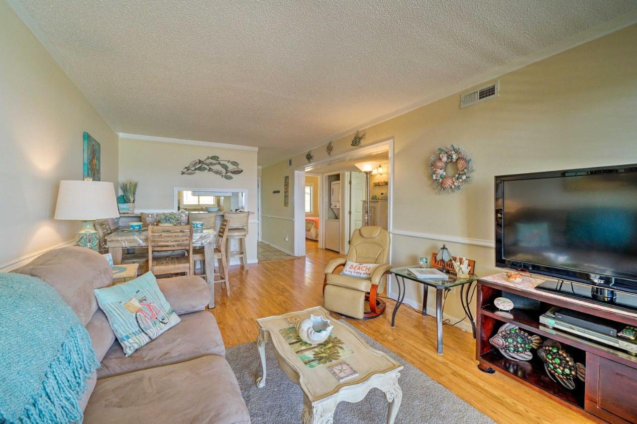 Breezy Beach Retreat With 180-Degree Ocean Views! Apartment Carolina Beach Luaran gambar