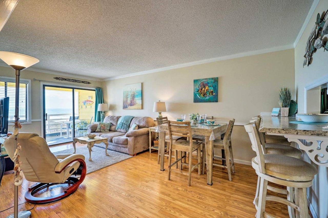Breezy Beach Retreat With 180-Degree Ocean Views! Apartment Carolina Beach Luaran gambar