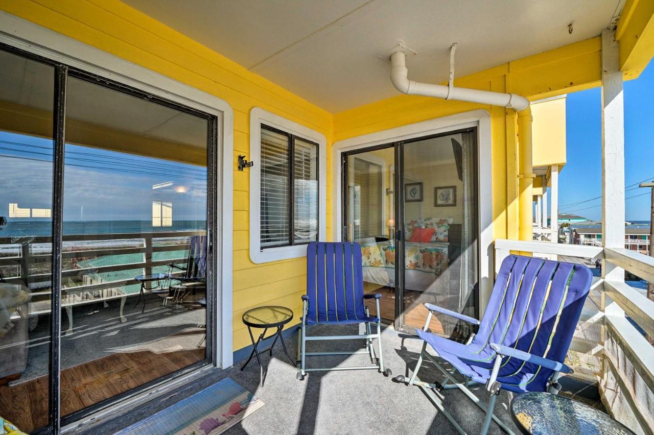 Breezy Beach Retreat With 180-Degree Ocean Views! Apartment Carolina Beach Luaran gambar
